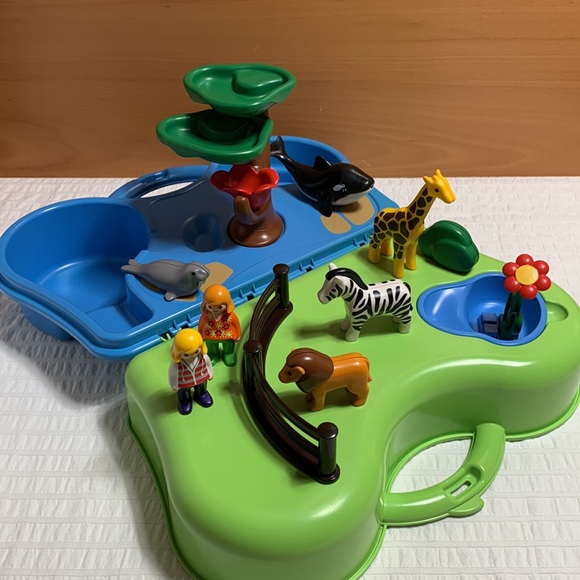 Take Along Zoo & Aquarium 6792 Playmobil 1.2.3. - Picture 2 of 16